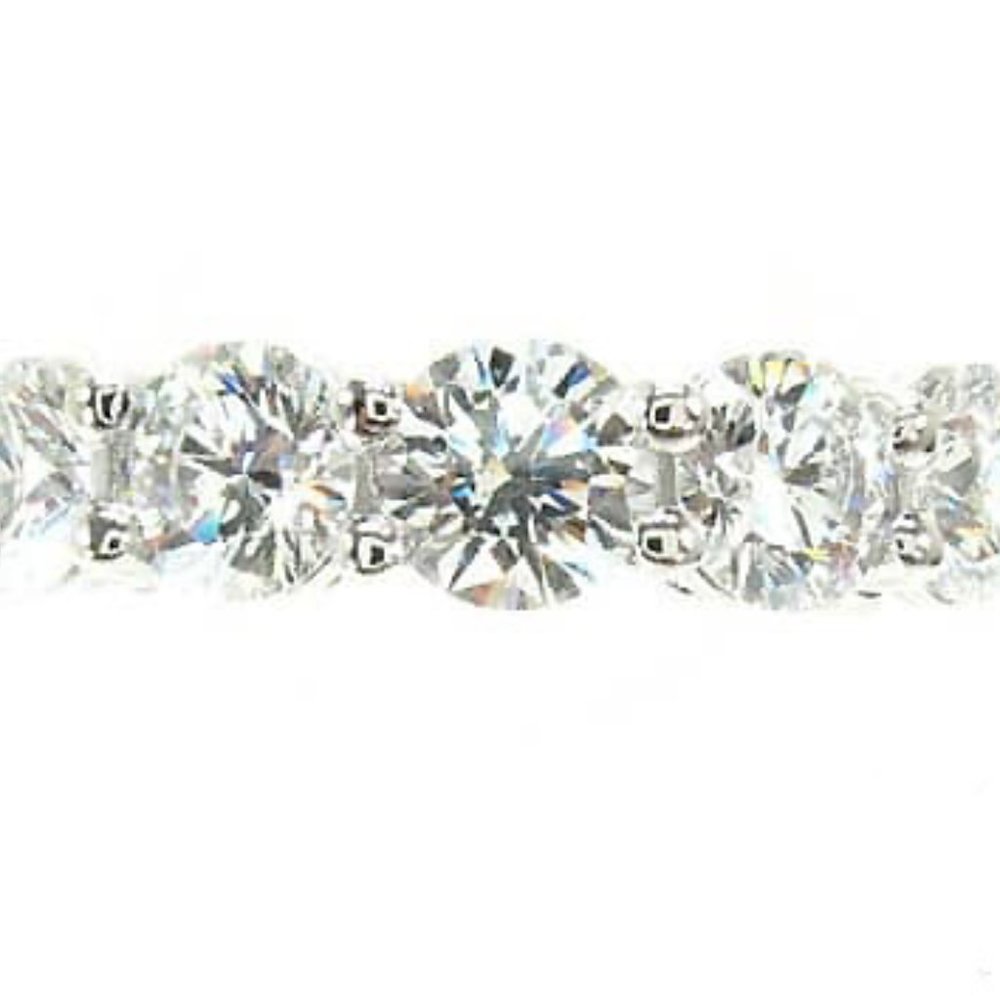 18K Gold 2.00 ct Prong Set Eternity Diamond Ring